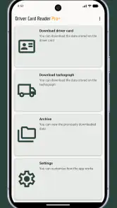 Driver Card Reader Pro+ screenshot
