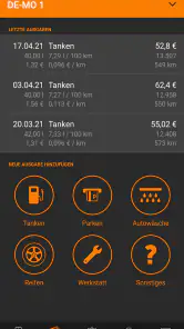 Driverslog Pro 2 - Fahrtenbuch screenshot