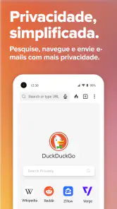 DuckDuckGo Private Browser screenshot