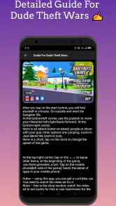 Dude Theft Wars, Cheat Codes screenshot
