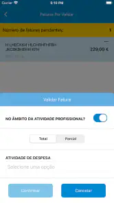 e-fatura screenshot