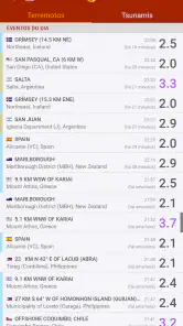 Earthquake screenshot