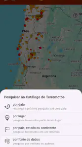 Earthquake screenshot