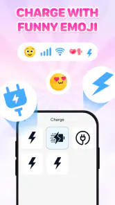 Emoji battery - Icon Battery screenshot