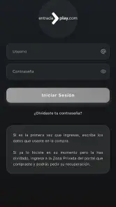 Entrada Play screenshot
