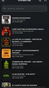 Entrada Play screenshot