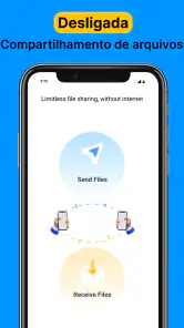 Enviar arquivos de dados screenshot