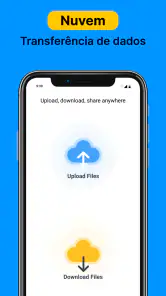 Enviar arquivos de dados screenshot