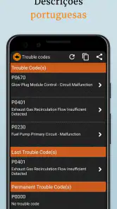 EOBD Facile - OBD2 Car Scanner screenshot