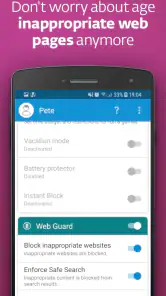 ESET Parental Control screenshot