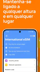 eSIM Mobile Data by YESIM screenshot