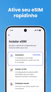eSIM Viagens e Dados Móveis screenshot