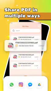 EZ PDF - Imagem, texto e PDF screenshot