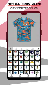 Fabricante de camisas futebol screenshot