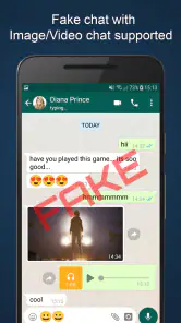 Fake Chat ChatsMock Text Prank screenshot
