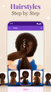 Fazer penteado passo a passo screenshot