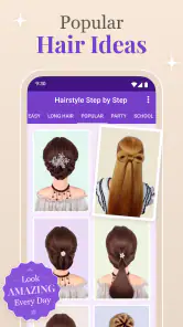 Fazer penteado passo a passo screenshot