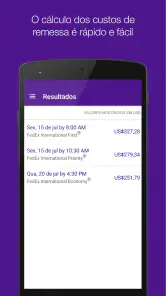 FedEx Mobile screenshot