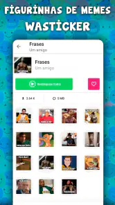 Figurinhas de memes WASticker screenshot