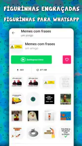 Figurinhas de memes WASticker screenshot