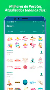 Figurinhas para WhatsApp screenshot