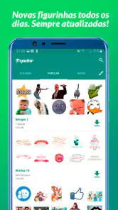 Figurinhas para WhatsApp screenshot