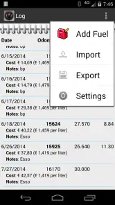 FillUp - Fuel Log screenshot