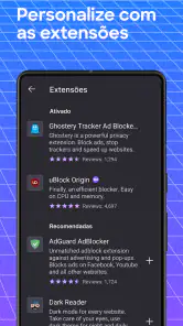 Firefox: navegador privado screenshot