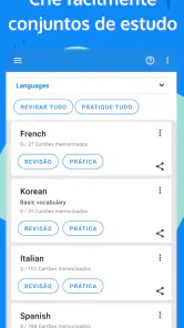 Flashcards - Estude e memorize screenshot