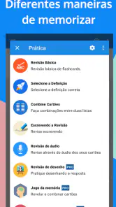 Flashcards - Estude e memorize screenshot