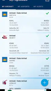 FlightAware Rastreio de Vôos screenshot