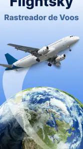 Flightsky: Radar de Aviões 3D screenshot