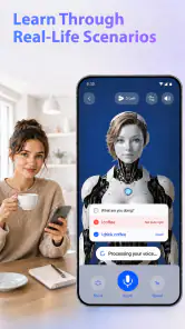 Fluzy: Learn Language with AI screenshot