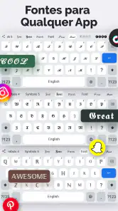 Fonts Art - Fontes de letras screenshot