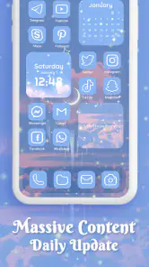 FontsApp: FancyKeyboard widget screenshot