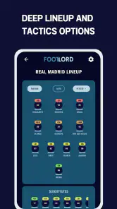 FootLord - Football Manager screenshot