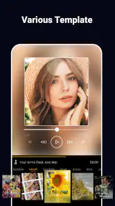 Foto Video Maker Música Música screenshot
