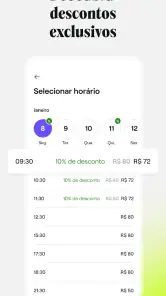 Fresha para clientes screenshot