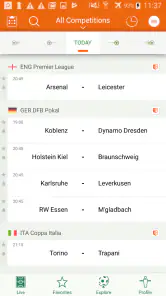 Futbol24 resultados de futebol screenshot