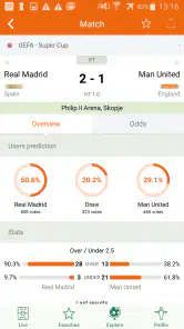 Futbol24 resultados de futebol screenshot