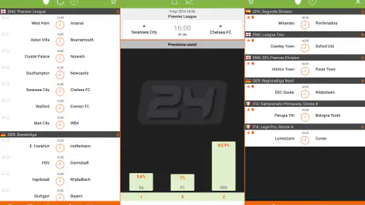 Futbol24 resultados de futebol screenshot