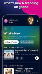 Gaana: MP3 Songs, Music App screenshot