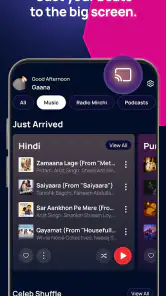 Gaana: MP3 Songs, Music App screenshot