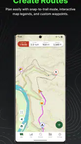 Gaia GPS (Topografias) screenshot