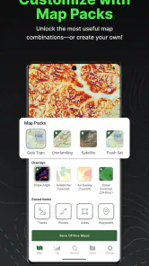 Gaia GPS (Topografias) screenshot