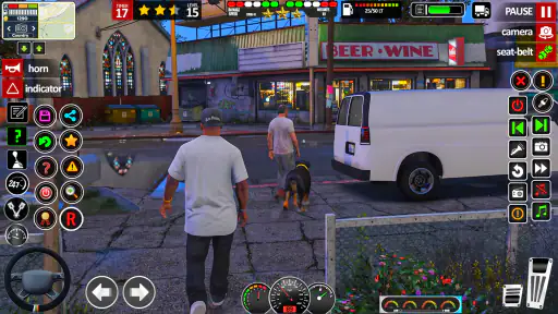 Gangster Car Game Offline screenshot