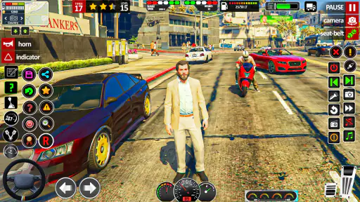 Gangster Car Game Offline screenshot