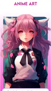 Gerador de arte de anime AI screenshot
