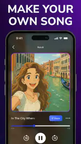 Gerador de música - Mozart AI screenshot