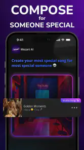 Gerador de música - Mozart AI screenshot